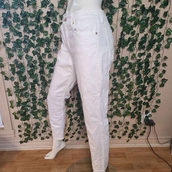 Ralph Lauren Purple Label Women's White Cotton Matchstick 400 Jeans size  29 - Picture 4 of 16